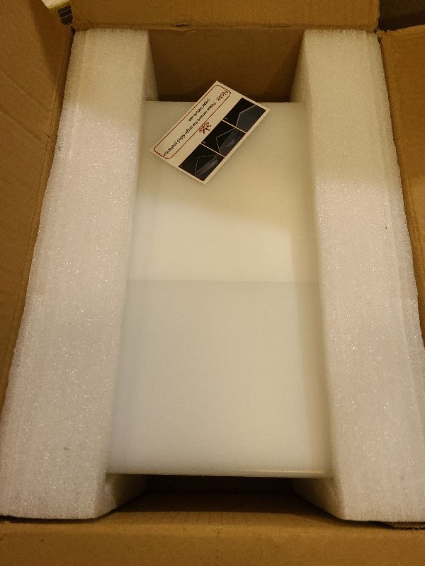 Photo 1 of 12 Pack Acrylic Sign Holder, Clear 8.5 x 11 Inch Slant Back Vertical Sign Holder, Tabletop Plastic Paper Picture Frame Flyer Document Holder Display Stand for Home, Office, Restaurants, and Stores