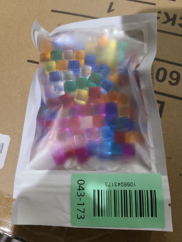 Photo 1 of 160 Pcs 8 Colors Blank Dice, 7.5mm Mini Acrylic Cubes for DIY Customization, Board Game Pieces, Tabletop Gaming Tokens, Card Game Counters, Assorted Color No Hole Dice Beads