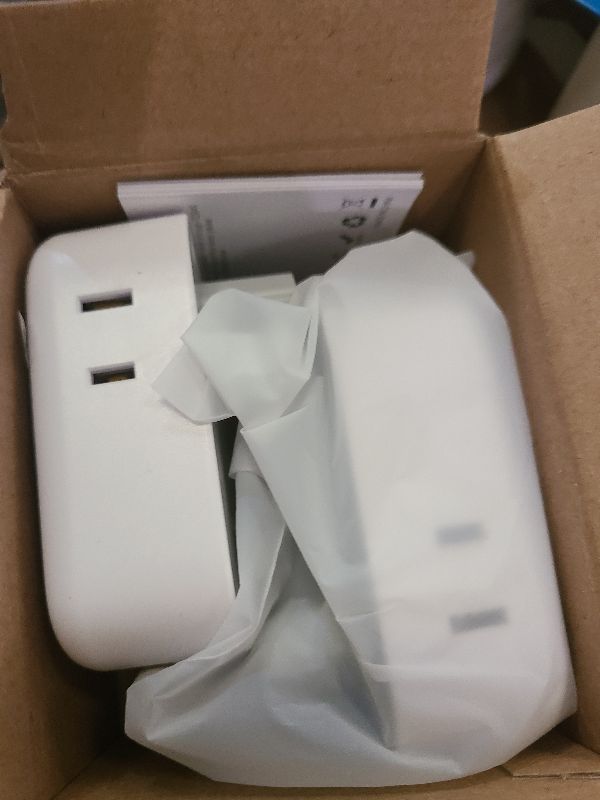 Photo 1 of 2 Pack European Plug Adapter USB C, TESSAN US to Europe Adapter 4 Outlets 3 USB Charger, Type C International Power Adaptor to Italy Spain France Portugal Iceland Germany, Europe Travel Essentials