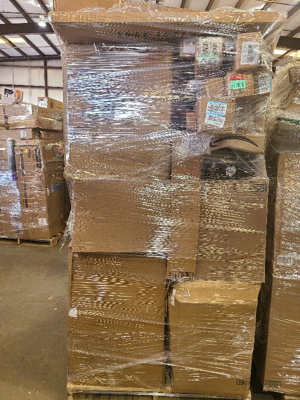 Photo 1 of As is general merchandise pallet roughly 60 items  average

