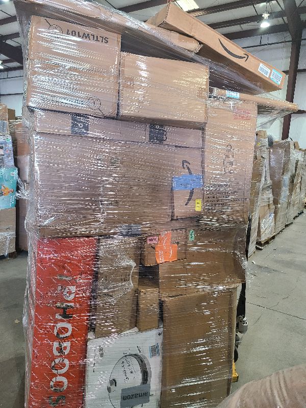 Photo 1 of As is general merchandise pallet roughly 60 items  average

