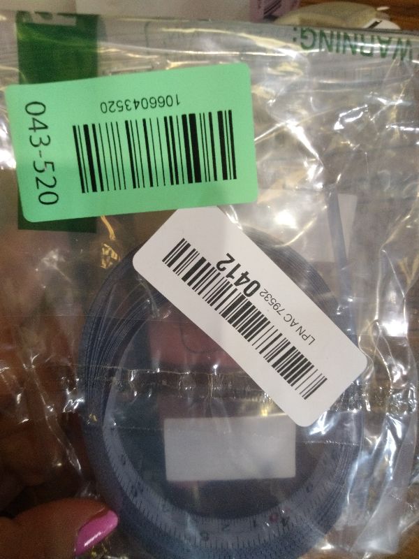 Photo 1 of 2 Packs 1/2-Inch Self-Adhesive Measuring Tape, 78 Inch or 200cm Peel and Stick Tape Measure, Imperial and Metric Scales, Left-Right Reading Ruler Tape for Workbench, Table Saw, Drafting Table, White