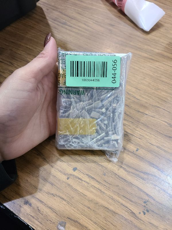 Photo 1 of 104Pcs Shelf Pins Kit,4 Styles Nickel Plated Shelf Support Pegs,Bookshelf Pegs for Shelves,Cabinet Shelf Bracket Pegs Shelf Pins Holders for Kitchen Furniture & Closet ( 5mm & 1/4inch )