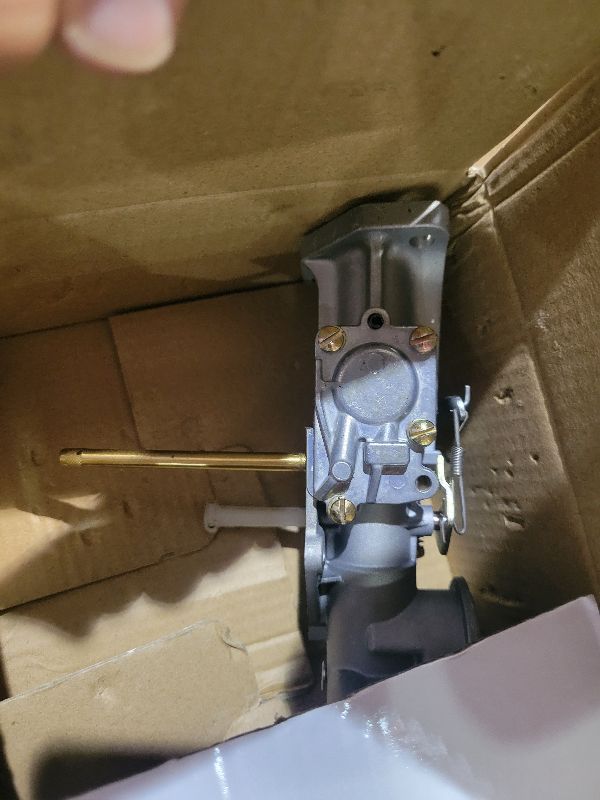 Photo 1 of 299437 Carburetor Carb Compatible for B&S Engine Series 130201 130202 130207 130212 130231 130232 135252 130200 130251 130292 130297 4 Cycle Small Engine Replace 297599