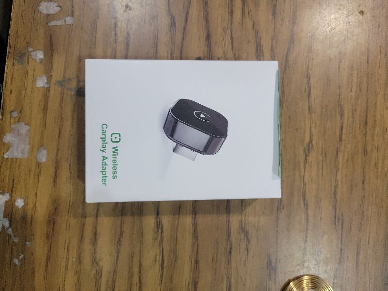 Photo 1 of 2-in-1 Wireless CarPlay & Android Auto Adapter, Plug & Play CarPlay Dongle Converts Wired to Wireless, Fast Auto-Connect, No Delay, Compact Design for iPhone & Android with USB/USB-C Port(Black)