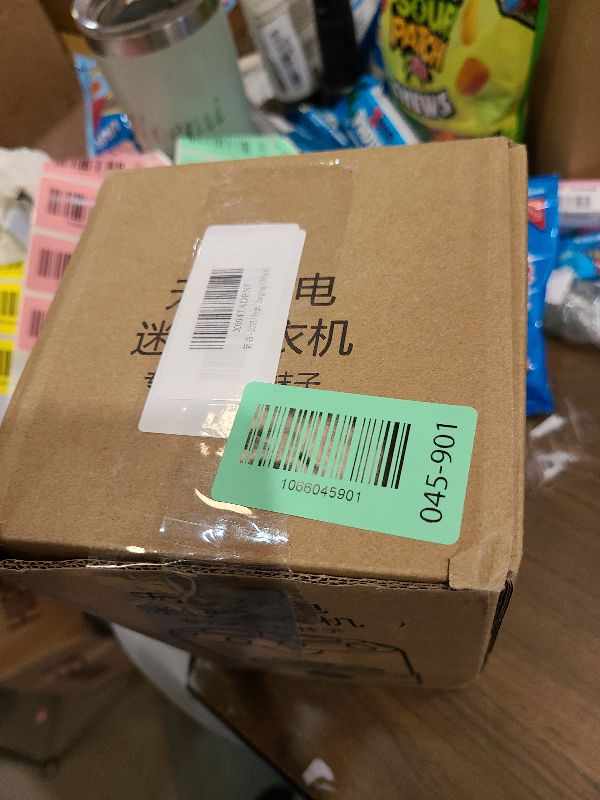 Photo 1 of 2025 Upgraded Portable Mini Washing Machine For Travel,underwear washer - Deep Clean Socks, Underwear, Baby Clothes, for Home, Apartment, RV -USB Charging (White)