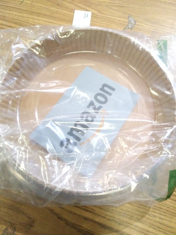 Photo 1 of 10 Inch Air Fryer Disposable Paper Liner Round, [ XXL Size] 100Pcs Parchment Paper Liners for 7QT Air Fryer, Non-stick, Food Grade Baking