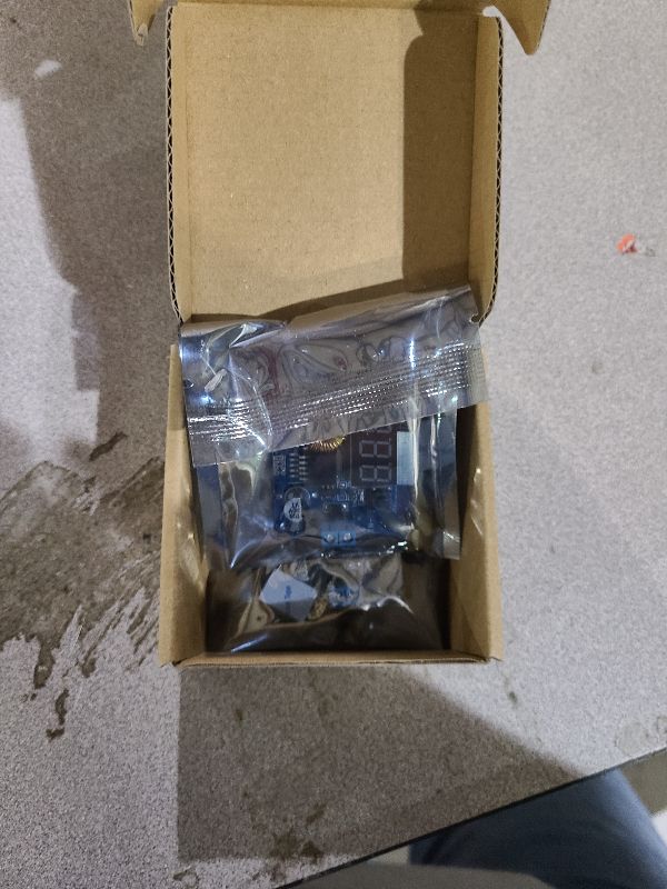 Photo 1 of [2 Pack] DC-DC 5A Buck Converter 4-38V to 1.25-36V Step-Down Voltage Regulator High Power Module with LED Display