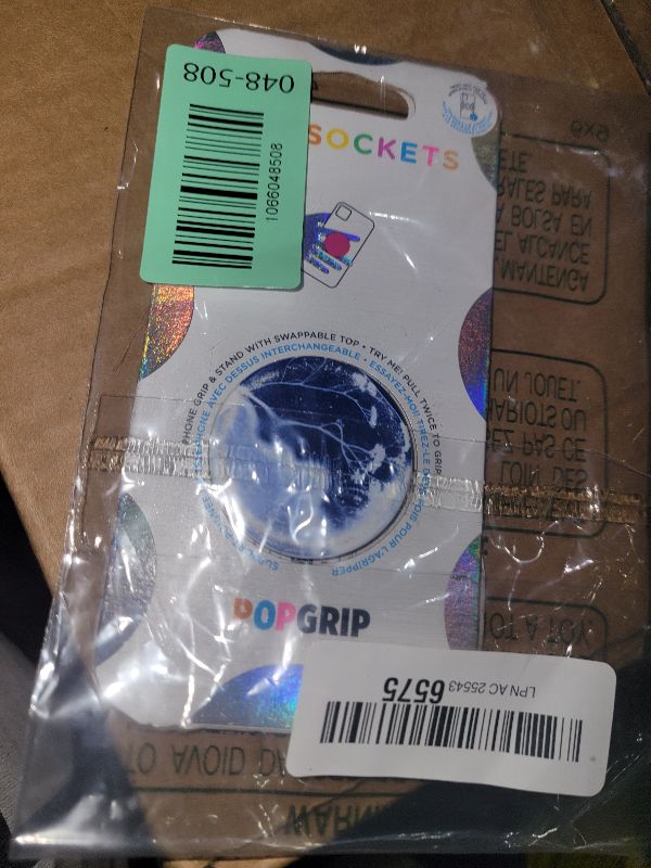 Photo 1 of ????PopSockets Phone Grip with Expanding Kickstand, Adhesive Grip - Indigo Blooms