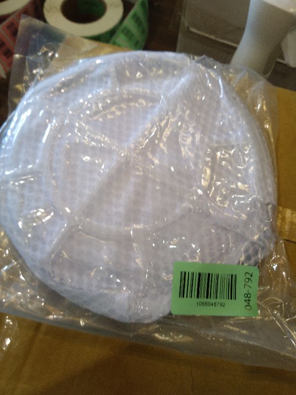 Photo 1 of 2 Pack 2 Size Large Shoe Washing Machine Bag, Durable Honeycomb Mesh Laundry Bag with Zipper for Sneakers, Running Shoes, Sock, Bras, Delicates and Toys