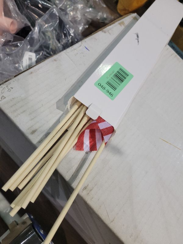 Photo 1 of 12 Pack Small American Flags on Stick Small US Flags/Mini American Flags for Outside 4x6 Inch American Hand Held Stick Flags with Kid-Safe Spear Top, Patriotic Veterans Day Decorations, 4th of July Decorations