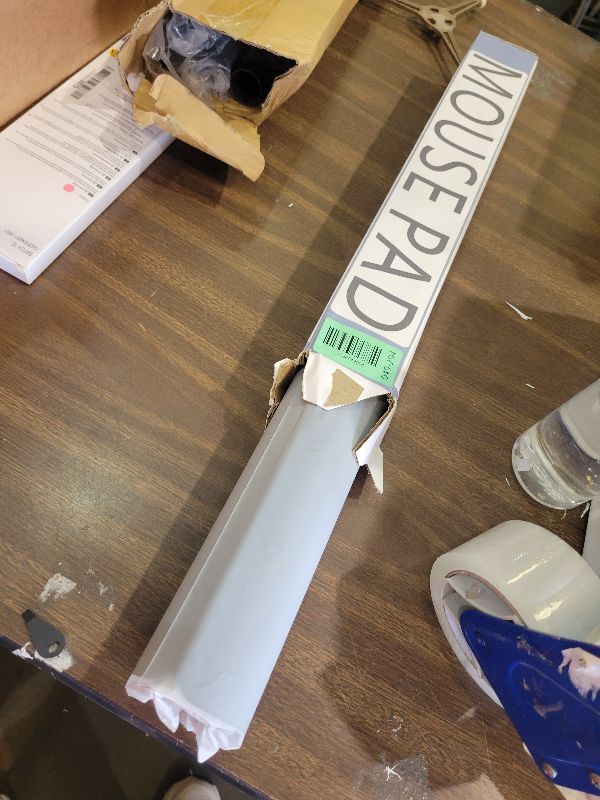 Photo 1 of [30" x 17"] Extended-Large Mouse pad, Keyboard pad - Enhance Your Gaming Experience with The Desk mat - Waterproof and Easy to Clean - lint-Free - Ideal for Gaming Table (Black, Large)