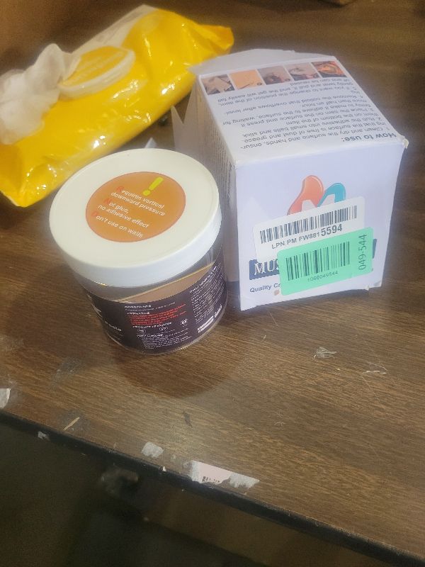 Photo 1 of 1DFAUL 12 oz Exhibits Fixing Gel for Museum, Removable Clear Museum Paste Putty Wax, Reusable & No Residue, Fixed Collection Artifacts and Decorations to Prevent Vibration, Falling
