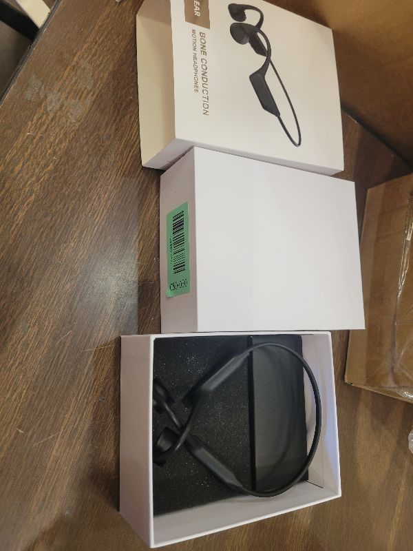 Photo 1 of 2026 New Bone Conduction Headphones, Bluetooth 6.0 Open Ear Headset with Mic, IPX5 Waterproof & 10H Playtime, Lightweight and skin-friendly material, Sports Earbuds for Running, Cycling, Gym Workouts.