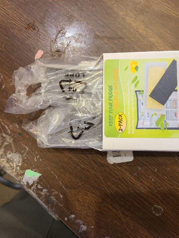 Photo 1 of 2 Pack Replacements for Frigidaire PureAir PK-2 Produce Keeper Plus FRPAPK2RF; Antioxidant Filter Compatible with GRMC2273BF, GRMC2273BD, GRMG2272BF, GRMN2872AF, GRMS2773AF, GRMC2273CF, GRMC2273CD