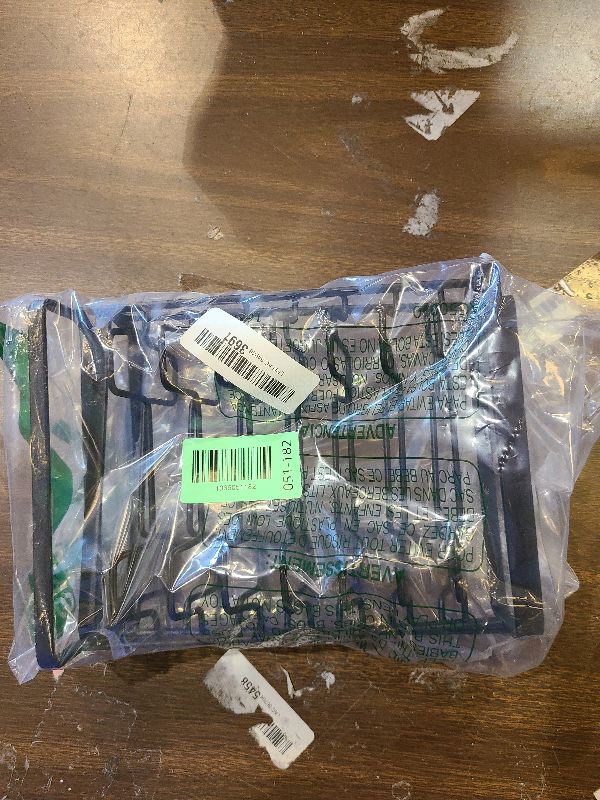 Photo 1 of 2 Pack Plate Holders Organizers 8 Slots Upright Cabinet Dish Drying Racks Metal Plate Stands (for 6In. 10In. Plates) Dish Organizers for Countertop and Cupboard(at Least 11.2in.Height) Black