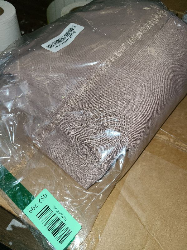 Photo 1 of 10ft x 10ft Taupe Backdrop Curtain Drapes, Wrinkle-Free Sheer Chiffon Fabric Photo Backdrop Panels for Wedding Arch Party Ceremony Stage Photo Backgrounds