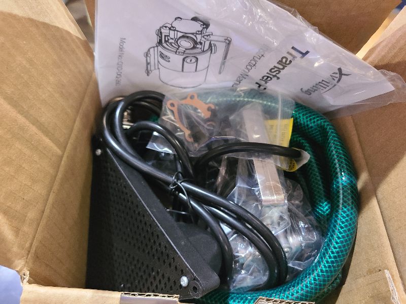 View 2 of 120V Electric Water Pump - 330 GPH Utility Pump, 1/10 HP for Rain Barrel, Garden Hose, Ponds, Pools, Aquariums, Hot Tubs