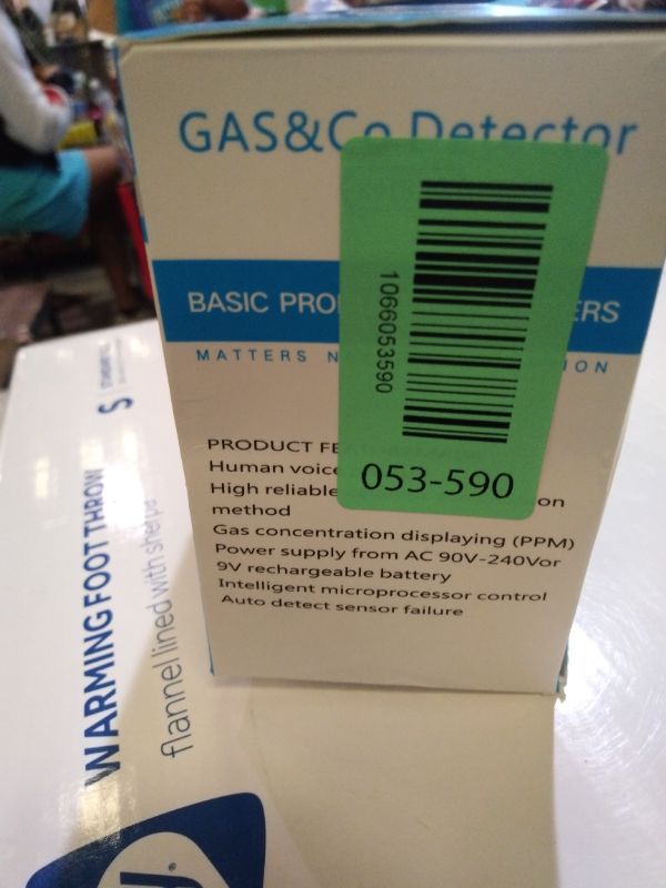 Photo 1 of 2 Packs Gas & Carbon Monoxide Detectors - Plug in Carbon Monoxide Detector & Propane, Natural Gas Detector, CO Monitor Alarm & Explosive Gas Detector Alarm for Home,RV