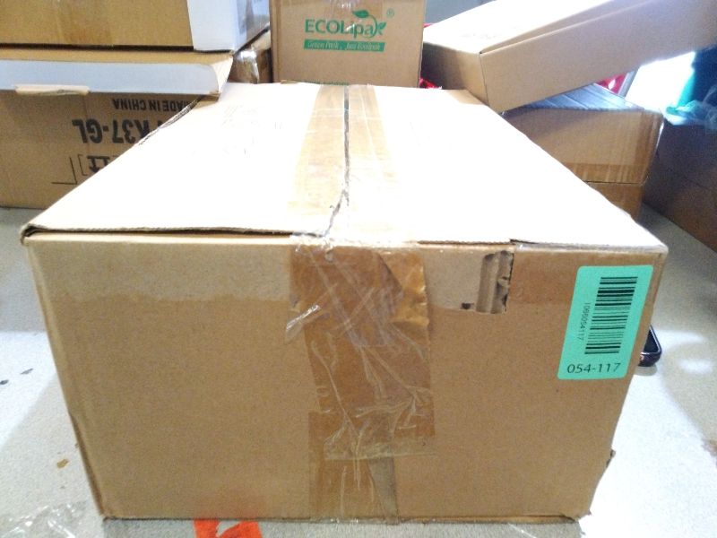 Photo 1 of 24 Pack 10x7x3 inch Black Shipping Boxes ?Cardboard Packaging Boxes for Mailing Shipping Corrugated Cardboard Boxes for Packaging Small Business Craft Flat Shipping Boxes Empty Gifts Giving Products