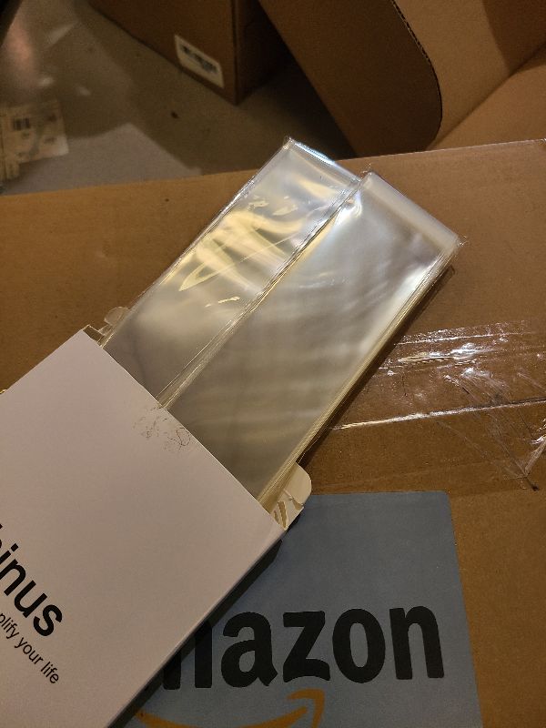 Photo 1 of 200 Pcs Thickened Pretzel Rod Bags - 2x10 Inches, Self Sealing Cellophane, Clear Individual Bags for Chocolate, Candies, Cookies