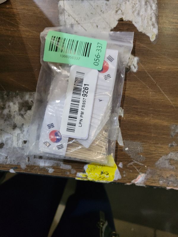 Photo 1 of 100 Pcs Korea Flag Korean Toothpick Flags, Cocktail Picks Mini Stick Cupcake Toppers Country Picks Party Decoration Celebration Cocktail Food Bar Cake Flags ?