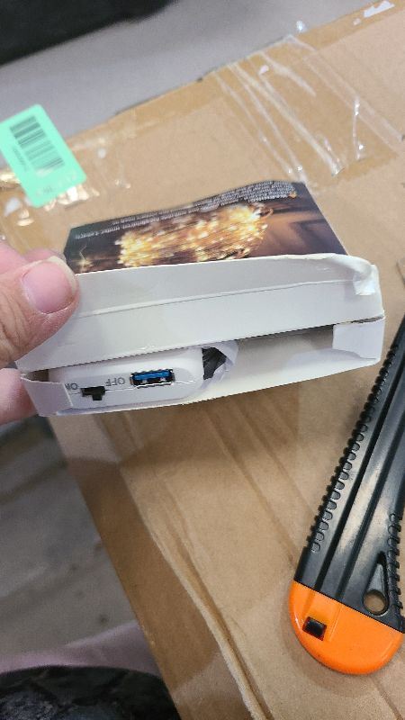 Photo 1 of 1Pack USB Plug in Fairy String Lights,16ft 50 LED Copper with Remote and Timer, 8 Modes Waterproof Twinkle String Lights Battery Powered for Bedroom Indoor Party Wedding Christmas Decoration