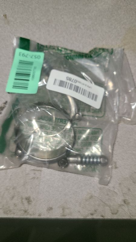 Photo 1 of 1.75" T Bolt Hose Clamp Spring Loaded Stainless Steel - Working Range 48mm - 56mm for 1.75" I.D. Hose with 2-5 mm Wall Thickness, auto-adjusting maintain Constant Clamping Force (48-56mm, 2 Pack)