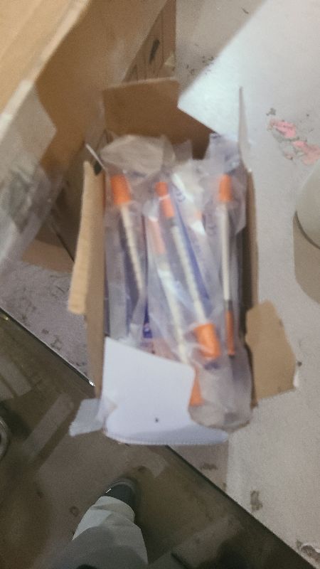 Photo 1 of 1ML Syringe, Lab Supplies Syringes 31G 1/4 Inch, Individually Wrapped, Pack of 100