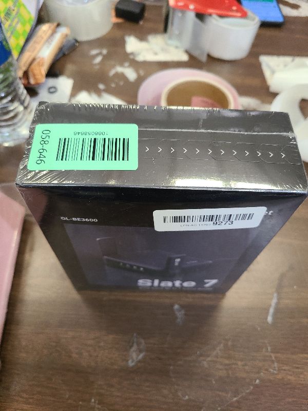 Photo 1 of **MSRP 169.99**GL.iNet GL-BE3600 (Slate 7) Portable Travel Router, Pocket Dual-Band Wi-Fi 7, 2.5G Router, Portable VPN Routers WiFi for Travel, Public Computer Routers, Business Trip, Mobile/RV/Cruise/Plane