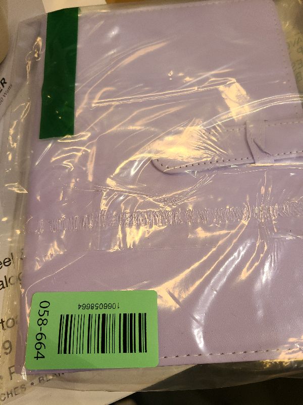 Photo 1 of 128 Pockets Mini Photo Album for Fujifilm Instax Mini Camera, Polaroid Snap, Z2300, SocialMatic Instant Cameras & Zip Instant Printer (Purple)