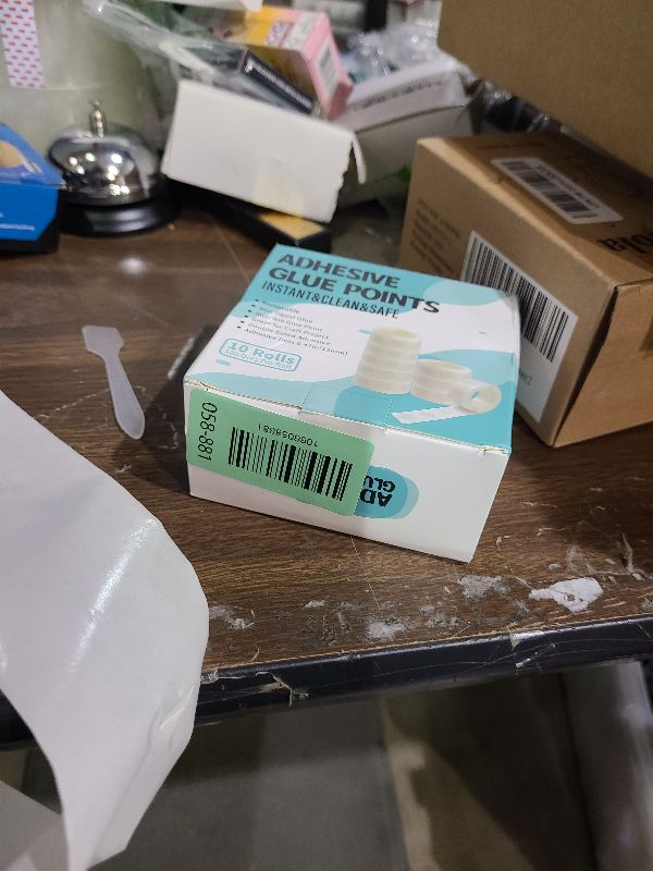Photo 1 of 1000pcs Glue Point Clear Balloon Glue Removable Adhesive Dots Double Sided Dots of Glue Tape for Balloons Craft Glue Points Dots Sticky Dots or Wedding Decoration