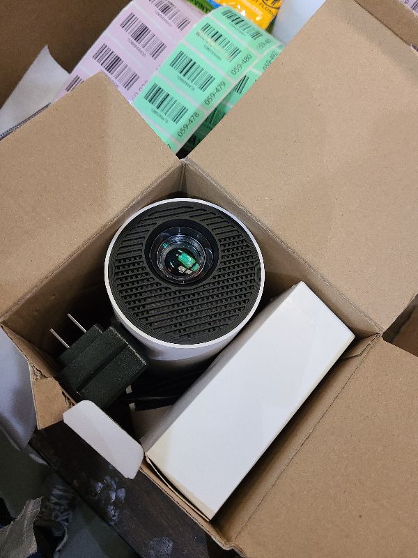 Photo 1 of ?Electric Focus?Mini Projector, Support 4K 1080P, 210 ANSI Portable Projector with WiFi and Bluetooth, Auto Keystone Correction Video Projector, Compatible with Smartphone,TV Stick,Laptop