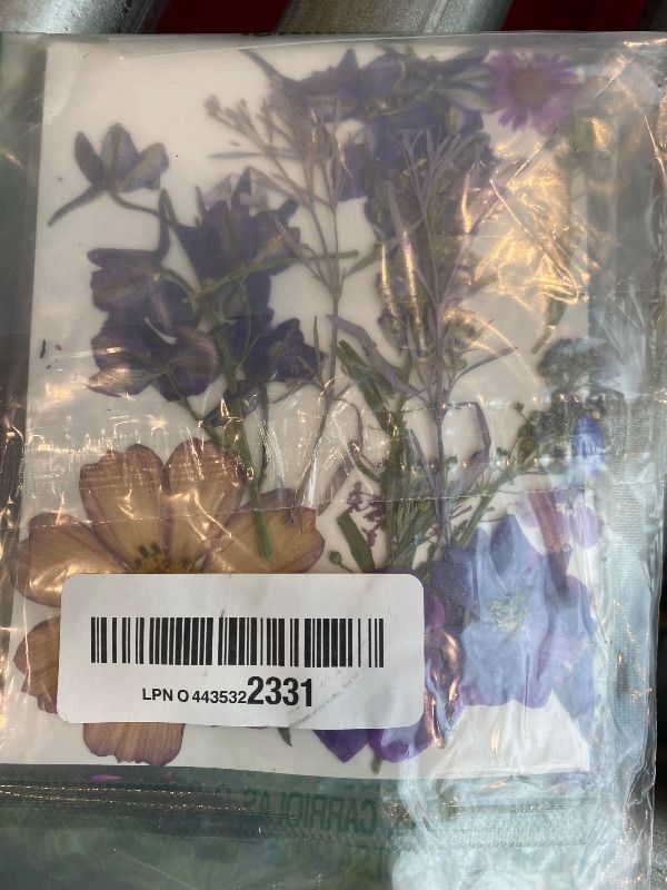 Photo 1 of ***MISSING PIECES*** 221PCS Real Nature Dried Pressed Flowers for Resin Craft, Dry Pressing Floral with Butterfly Transparent Stickers Set for DIY Jewelry Making Nail Card Scrapbook Art Eternity Summer