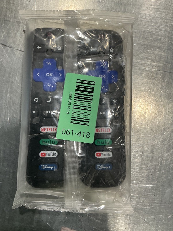Photo 1 of (Pack of 2) Replacement Remote Control Only for Roku TV, Compatible for TCL Roku/Hisense Roku/Onn Roku/Sharp Roku/Element Roku/Westinghouse Roku/Philips Roku Smart TVs (Not for Roku Stick and Box)