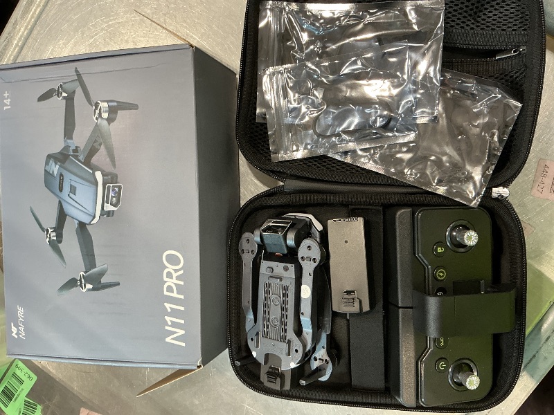 Photo 1 of ?Professional 4K Drone with Camera for Adult Beginners? N11 PRO GPS Quadcopter 90 Min Flight Smart 5G FPV & Brushless Motor Tech Auto Tracking Safety Return System
