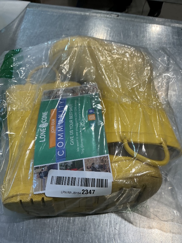 Photo 1 of **USED, RECOMMEND CLEANING*LONECONE Rain Boots with Easy-On Handles in Matte Colors for Boys and Girls, Play-Proof Flexible Rubber, Durable Non-Slip Treads, Kid-Friendly for Hours of Joy - Sunshine Yellow, 7 Toddler