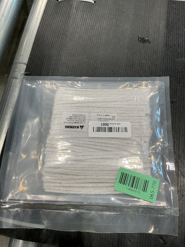 View 2 of (200) Lova Cleaners Bulk (Hard Bristle) Easily Cleans, Glass Pipe Cleaner for Cleaning, Glass Pipes, Pipecleaners, Chenille Stems, (6 Inchs), 100% Cotton, Steel Wire, White