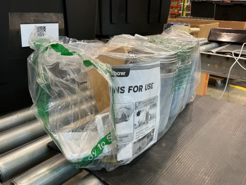 Photo 1 of [Upgraded] 3 PCS Seed Sprouting Mason Jar Kit with Bamboo Holder, Drain Tray, Screen Lids, Blackout Sleeves, Good Ventilation & Drainage Capacity, Growing Fresh Organic Mung Beans & Microgreens