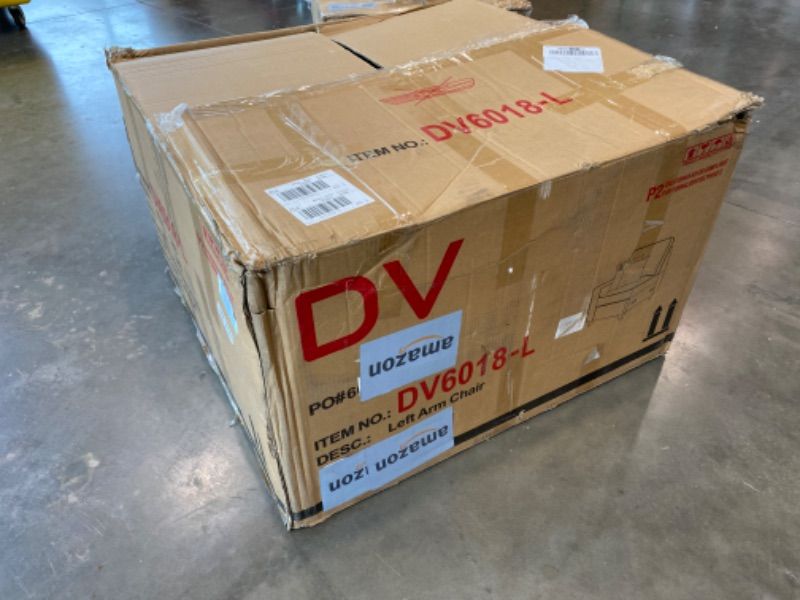 Photo 1 of *PARTIAL SET*
Ball & Cast 127" L-Shaped Sectional Couch Set, LEFT ARM CHAIR, Beige
*See Clerk Notes*