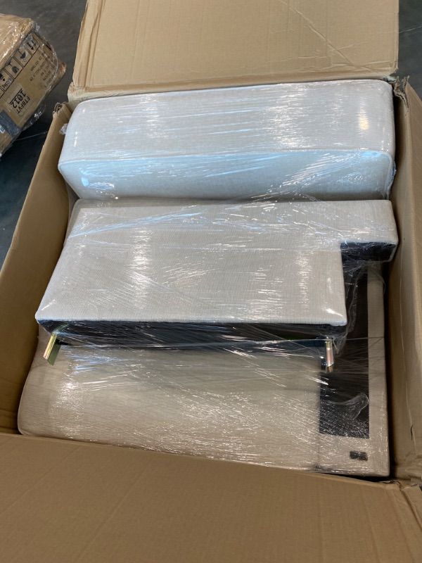 Photo 1 of *PARTIAL SET*
Ball & Cast 127" L-Shaped Sectional Couch Set, LEFT ARM CHAIR, Beige
*See Clerk Notes*