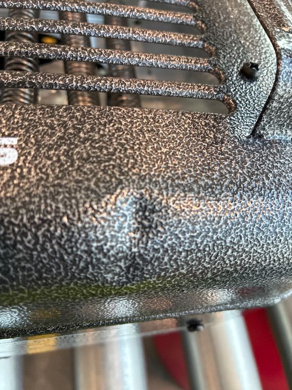 Photo 1 of ***MINOR DENT*** Shinic Space Heater,1500W Milkhouse Heater with Thermostat, Stay Cool Durable Metal Housing, Overheat protection, 3-Prong Plug, Tip-Over Auto Shut Off, Utility Heater for Garage, Bedroom, Greenhouse