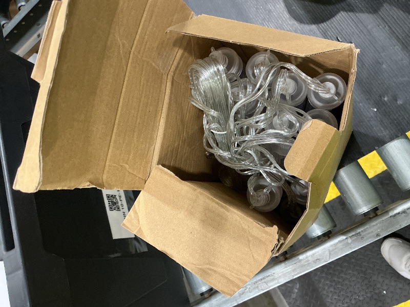 View 2 of *UNTESTED*
Joomer Icicle Christmas Lights Outdoor,13FT 20 Icicles 320 LED Meteor Shower Icicle Lights Timer Waterproof Connectable Christmas Light for Outside Home Xmas Decoration - White