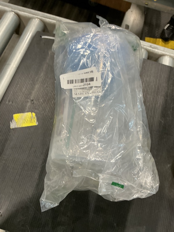 Photo 1 of 0.63 Gallon/2.4 Litre Plastic Pitcher with Lid BPA-FREE Eco-Friendly Carafes Mix Drinks Water Jug for Hot/Cold Lemonade Juice Beverage Jar Ice Tea Kettle (Navy, 81oz)