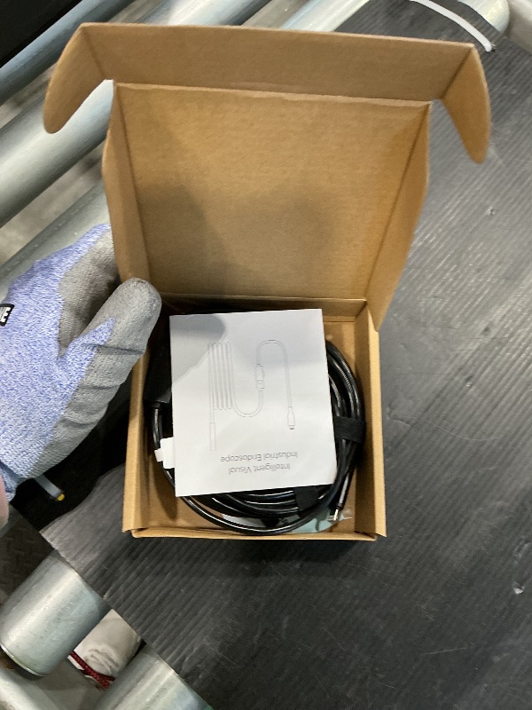 Photo 1 of [Dual-Lens] Endoscope Camera with Light, 1920P HD Borescope with 8+1 Adjustable LED Lights, IP67 Waterproof 16.5FT Semi-Rigid Snake Cord Inspection Camera for iPhone, iPad and Android Phone (Type C)