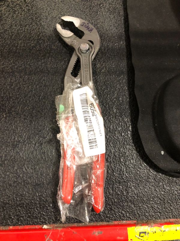 Photo 1 of ***ONLY ONE COBRA PLIERS****KNIPEX Tools - 2 Piece Cobra Pliers Set (87 01 180 & 87 01 250) (003120V01US), Red