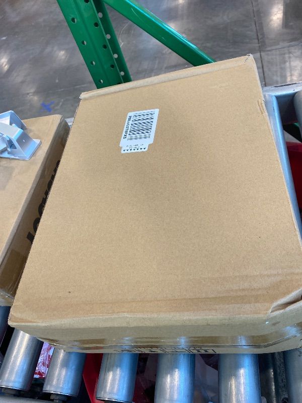 Photo 1 of **MISSING PARTS**
Calmootey 3-Tier Rolling Utility Cart with Drawer,Multifunctional Storage Organizer with Plastic Shelf & Metal Wheels,Storage Cart for Kitchen,Bathroom,Living Room,Office,White