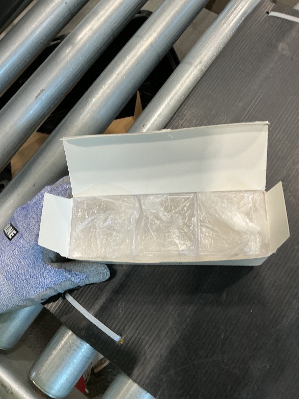 Photo 1 of 3 Pack Championship Ring Display Case Clear Acrylic Display Case Mini Football Baseball Softball Ring Holder Display Box Single Stand 1 Slot Ring Hole Storage Box Gift for Sports Fans, 2.16 Inch