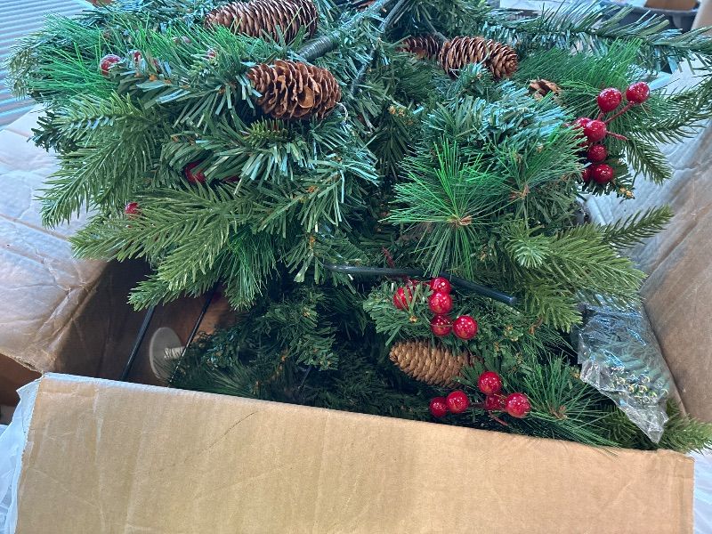 Photo 1 of Christmas tree with lights