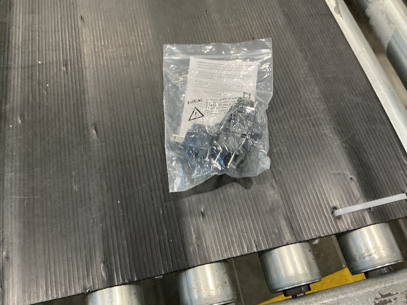 Photo 1 of * * MISSING PICESES**3-2 Prong Adapters Grounding Adapter JACKYLED 3-Prong to 2-Prong Adapter ETL Listed Fireproof Material 392? Resistant Heavy Duty Wall Plugs for Household Appliances Industial, Black